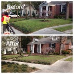 Yard clean up Savannah, GA